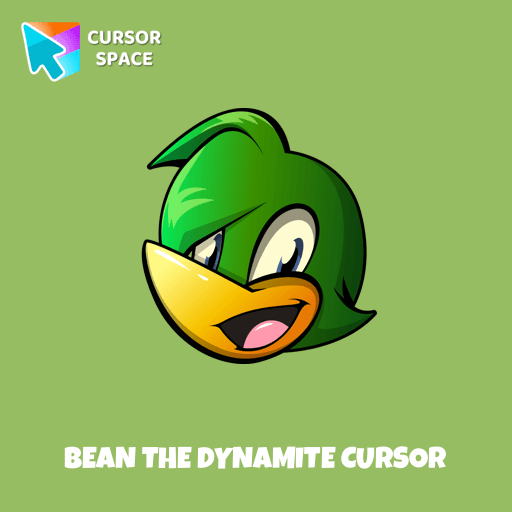 Bean the Dynamite cursor arrow cursor